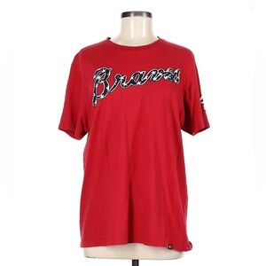 47 Red Atlanta Braves Short Sleeve Tee